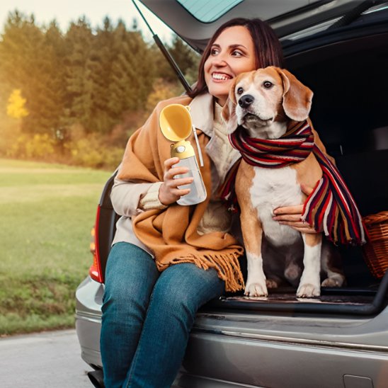Gourde pour chien